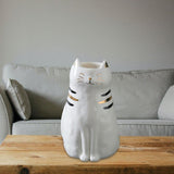 Maxbell 2x Cute Cat Plant Pot Planter Flower Pot Plant Succulent Container Decor