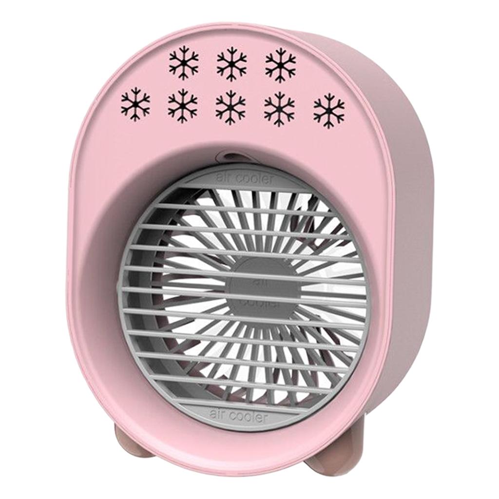 Maxbell Maxbell Air Conditioner Cooler USB Water Cooling Fan Space Humidifier Purifier Pink