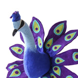 2x Cute Animals Head Nursery Room Wall Hanging Toy Doll Decor