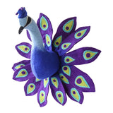 2x Cute Animals Head Nursery Room Wall Hanging Toy Doll Decor