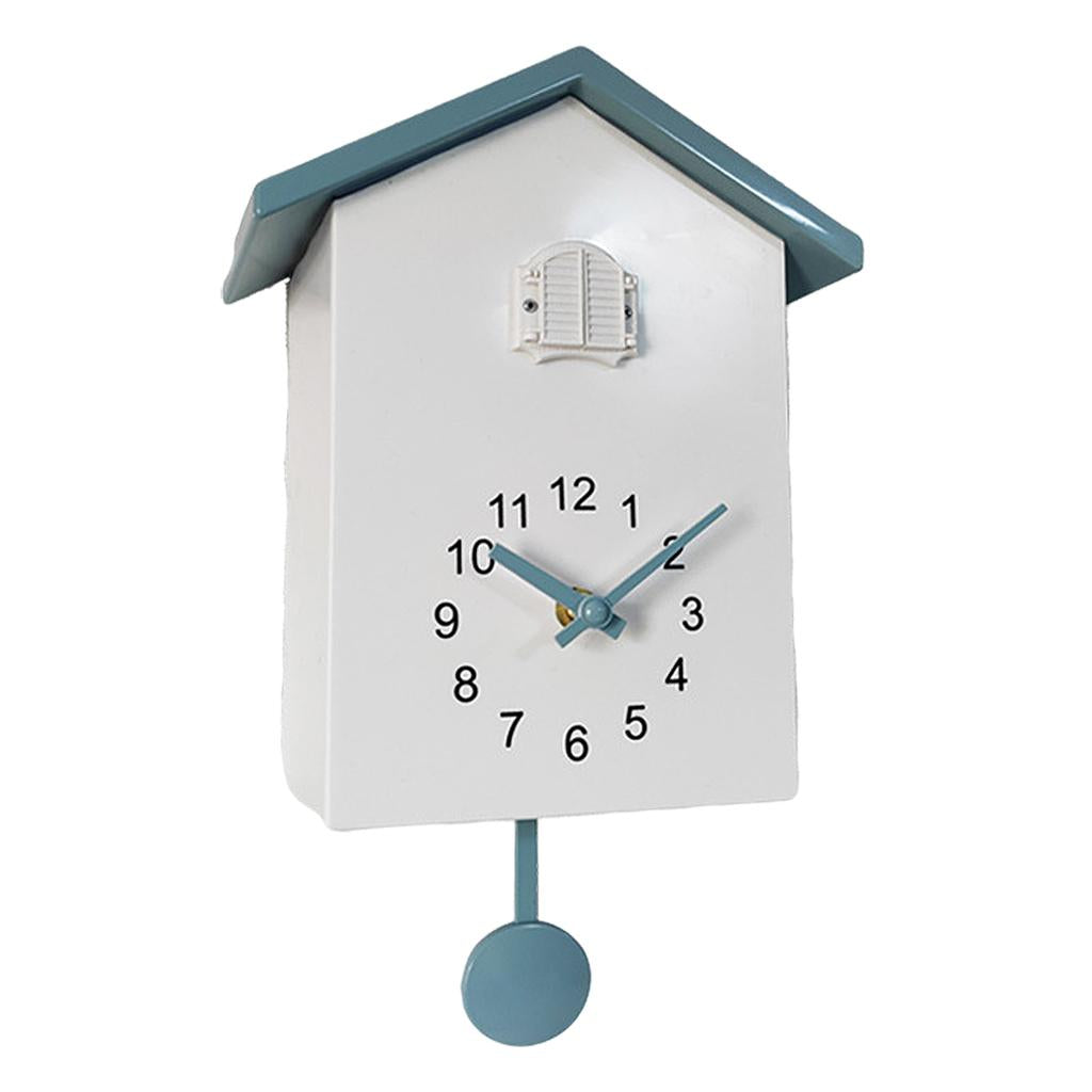 Maxbell Maxbell Cuckoo Wall Clock Children's Room Pendulum Clock Watch Wall Decor Grey