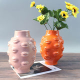 Maxbell 2pcs Ornamental Vase Abstract Home Office Ornament Sculpture Hotel Decor