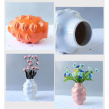 Maxbell 2pcs Ornamental Vase Abstract Home Office Ornament Sculpture Hotel Decor