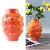 Maxbell 2pcs Ornamental Vase Abstract Home Office Ornament Sculpture Hotel Decor