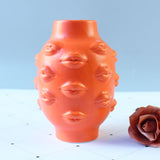 Maxbell 2pcs Ornamental Vase Abstract Home Office Ornament Sculpture Hotel Decor