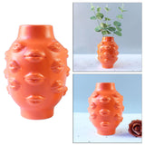 Maxbell 2pcs Ornamental Vase Abstract Home Office Ornament Sculpture Hotel Decor