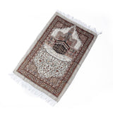 Maxbell 2x Islamic Prayer Rugs Ramadan Gifts Home Decor Ethnic Style for Women Men