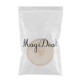 Maxbell 2pcs Flower of Life Sacred Geometry Wall Art Sculpture Grid Hanging
