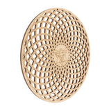 Maxbell 2pcs Flower of Life Sacred Geometry Wall Art Sculpture Grid Hanging