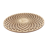 Maxbell 2pcs Flower of Life Sacred Geometry Wall Art Sculpture Grid Hanging