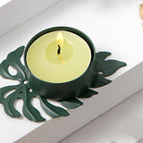 Maxbell Maxbell Tealight Holder Arts Shelf Home Candles Stand Wedding Candlestick Green C