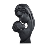 Maxbell Resin Mother And Kids Statue Mother's Day Gift Figurine Desktop Sculpture