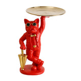 Maxbell 2 Pieces Storage Tray Sculpture Statue Desk Organizer Office Ornament