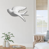 Modern Cute 3D Bird Sparrow Wall Art Decoration Dining Ornaments Crafts L to left