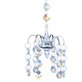 Maxbell 2 Pieces Crystals Ball Prisms  Hanging Ornament Rainbow Maker for Garden