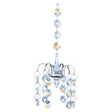 Maxbell 2 Pieces Crystals Ball Prisms  Hanging Ornament Rainbow Maker for Garden