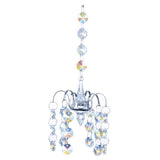 Maxbell 2 Pieces Crystals Ball Prisms  Hanging Ornament Rainbow Maker for Garden