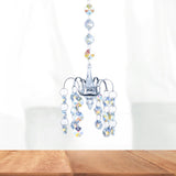 Maxbell 2 Pieces Crystals Ball Prisms  Hanging Ornament Rainbow Maker for Garden