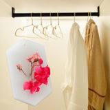 Scented Hanging Deodorant Freshener Wardrobe Car Fragrance Tablet White