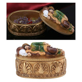 5 Pieces Saint Joseph Sleeping Statue Religious Figurine Jewelry Box Decor