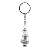 Maxbell 5xChristian Incense Burner Keychains Religious Key Holder Keyring Jewelry