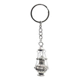 Maxbell 5xChristian Incense Burner Keychains Religious Key Holder Keyring Jewelry