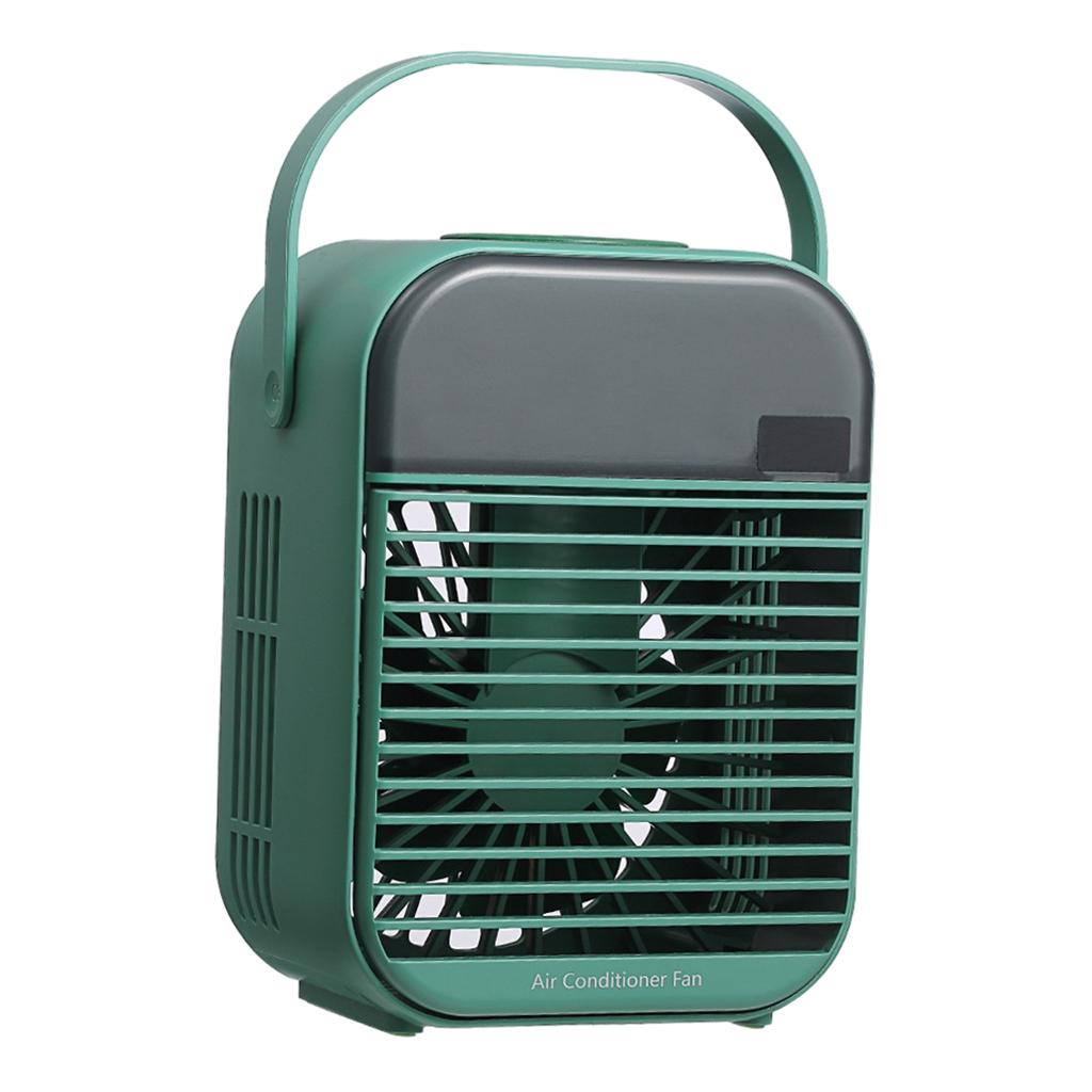 Maxbell Maxbell Portable Mini Air Conditioner Desktop Fan Cooler Humidifier Purifier Green