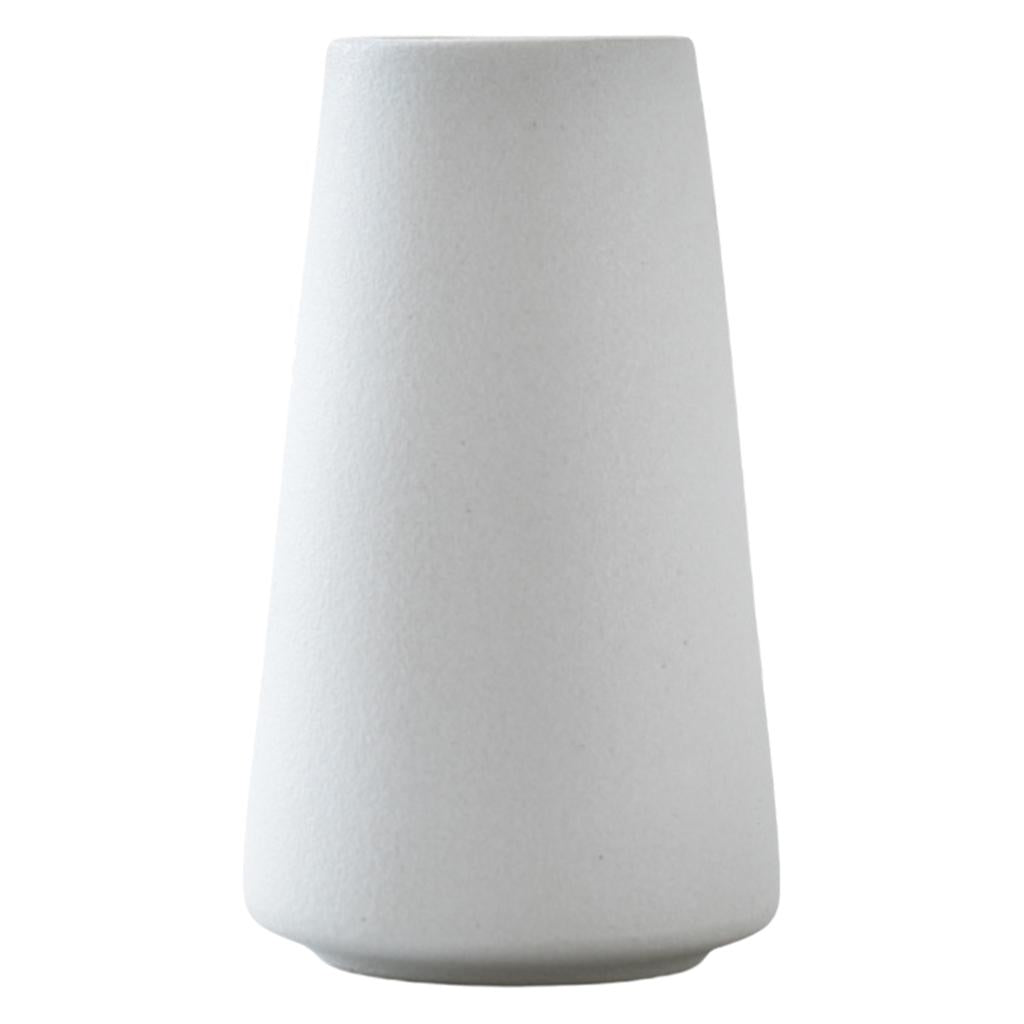 Maxbell Maxbell Modern Simple Ceramic Tabletop Flower Pot Home Decor Vases White