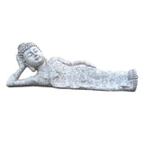 Maxbell Maxbell Sleeping Buddha Ornament Zen Statue Home Patio Desk Outdoor Decor