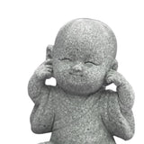 Maxbell 2x Monk Statue Small Buddha Little Monk Car Accessories Ornament
