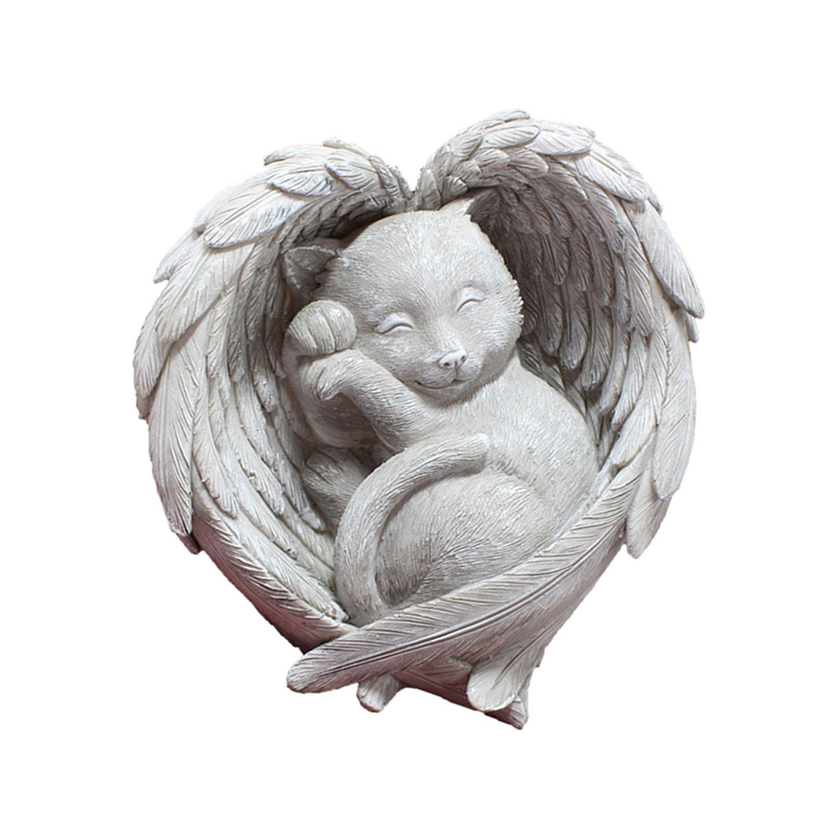 Maxbell Maxbell Pet Memorial Statue Grave Marker Stone Outdoor Garden Decor Keepsake Cat