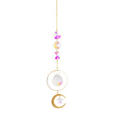 Mandala Crystal Suncatcher Hanging Reflecation Rainbow Maker Wind Chime B