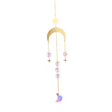 Maxbell Maxbell Crystal Suncatcher Wind Chime Home Hanging Fengshui Outdoor Decor  Style 3