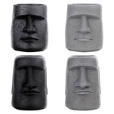 Maxbell 3x Easter Island Statue Flowerpot Succulent Pot for Home