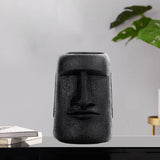 Maxbell 3x Easter Island Statue Flowerpot Succulent Pot for Home