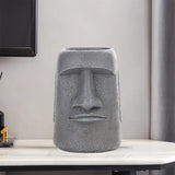 Maxbell 3x Easter Island Statue Flowerpot Succulent Pot for Home