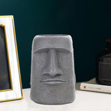 Maxbell 3x Easter Island Statue Flowerpot Succulent Pot for Home