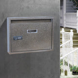 Wall Mount Mailbox Mail Box Post Letter Suggestion Box Decoration Bronze