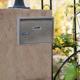 Wall Mount Mailbox Mail Box Post Letter Suggestion Box Decoration Bronze