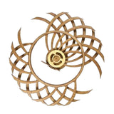 Maxbell Maxbell Wooden Windmill Reversal Statue Retro 3D Rotating Sculpture Home Decor style 1