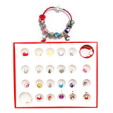 Maxbell Maxbell Advent Calendar 24 Days Countdown Christmas Blind Box DIY Bracelet