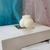 Maxbell 2xAromatherapy Candle Scented Candles Female Body Candle for Gift Living Room white