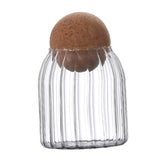 Maxbell 2x Sealed Glass Storage Bottle Jars with Cork Lid Seal Cans Coffee Tea