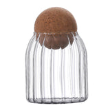 Maxbell 2x Sealed Glass Storage Bottle Jars with Cork Lid Seal Cans Coffee Tea