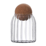 Maxbell 2x Sealed Glass Storage Bottle Jars with Cork Lid Seal Cans Coffee Tea