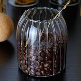 Maxbell 2x Sealed Glass Storage Bottle Jars with Cork Lid Seal Cans Coffee Tea