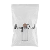 Maxbell 2x Sealed Glass Storage Bottle Jars with Cork Lid Seal Cans Coffee Tea