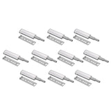 10x Cabinet Latches Push to Open Touch Buffer Kitchen Cupboard Plastic head