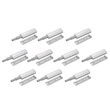 10x Cabinet Latches Push to Open Touch Buffer Kitchen Cupboard Plastic head