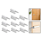 10x Cabinet Latches Push to Open Touch Buffer Kitchen Cupboard Plastic head